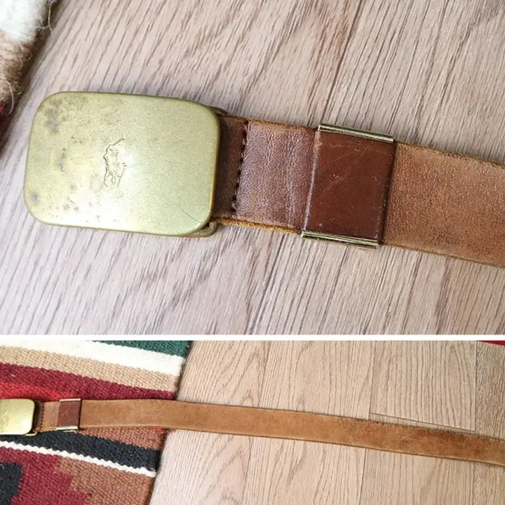 [BUNJANG] Polo Ralph Lauren Vintage Leather Belt / polo ralph lauren 폴로 랄프로렌 빈티지 가죽 벨트