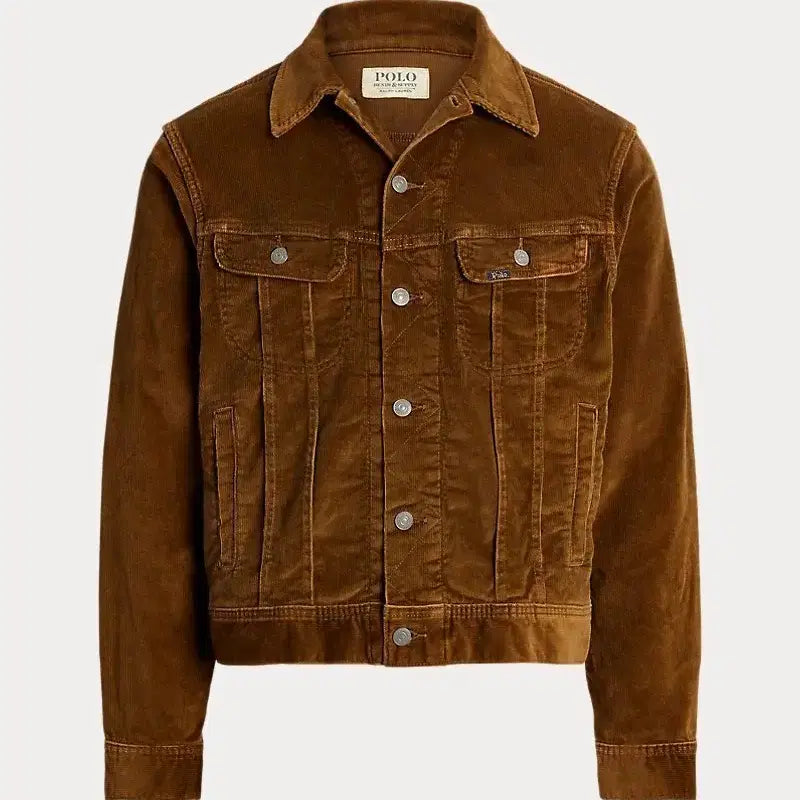 [BUNJANG] Polo Ralph Lauren Corduroy Trucker Jacket / 폴로 랄프로렌 코듀로이 트러커 자켓