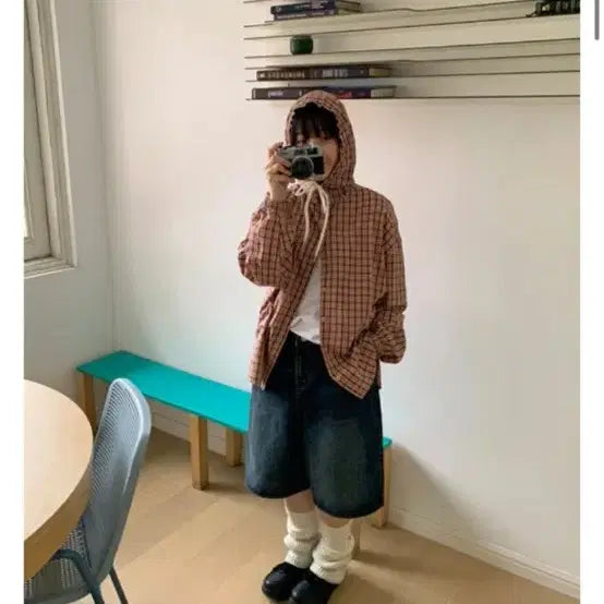 [BUNJANG] Baon Poppy Washing Half Denim Pants / 바온 포피로 워싱 하프 데님 팬츠 S