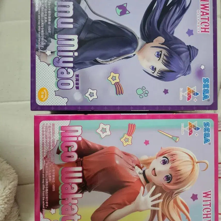 [BUNJANG] Sega Love Live! Sunshine!! Figure Bundle Set (Miyauchi Riko, Yazawa Nico) / 미개봉일괄)세가 위치워치 피규어 (미야오/니코)
