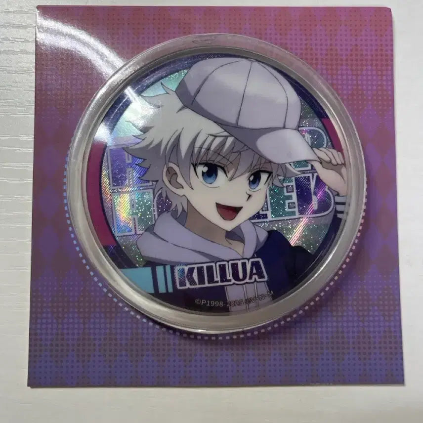 [BUNJANG] Hunter x Hunter Killua Can Badge / 헌터헌터 키르아 캔뱃지