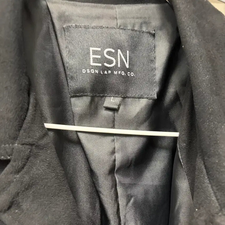 [BUNJANG] ESN Suede Trucker Jacket Black L Size / ESN 스웨이드 트러커 재킷 (상태 최상)L사이즈