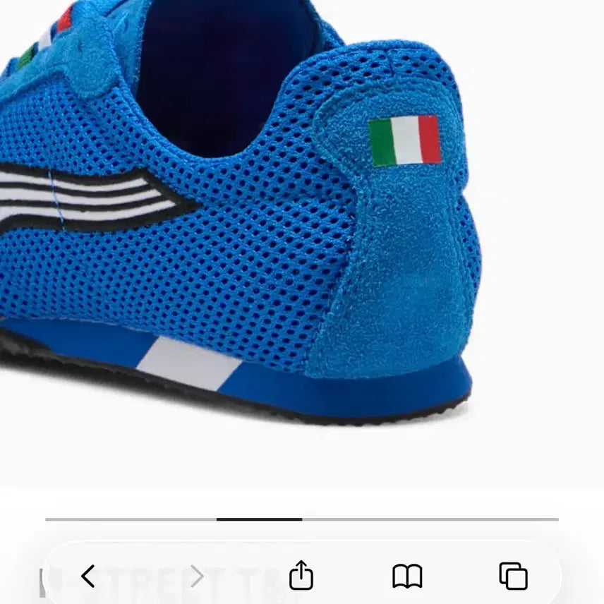 [BUNJANG] Puma H Street Running Shoes Blue Mesh / 퓨마 에이치스트릿 265 새상품