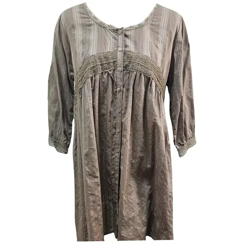 [BUNJANG] HACHIRASA Beige Vintage Style Dress / HACHIRASA 원피스 여 77 J4030