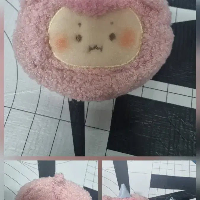 [BUNJANG] Manggeureojin Gomdori (Manggom) Mini Pouch Keychain Set / 망그러진 곰돌이. 망곰 미니 파우치 키링 3종. 새상품.