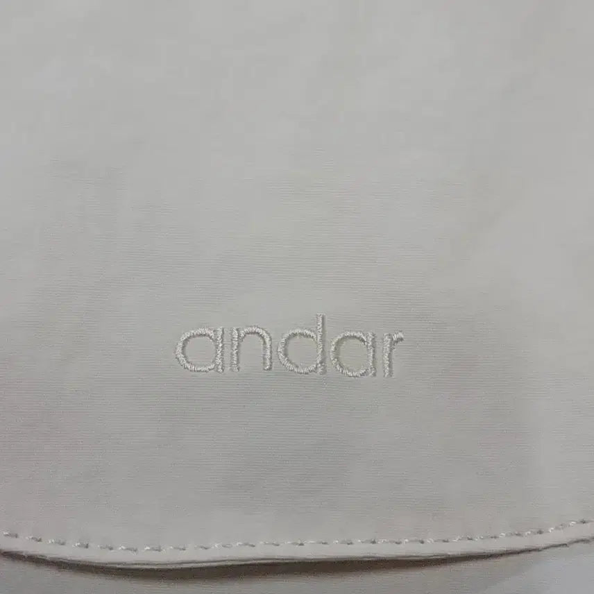 [BUNJANG] Andar Drawstring Backpack Beige New / 안다르 드로우 스트링 백팩 베이지 새상품