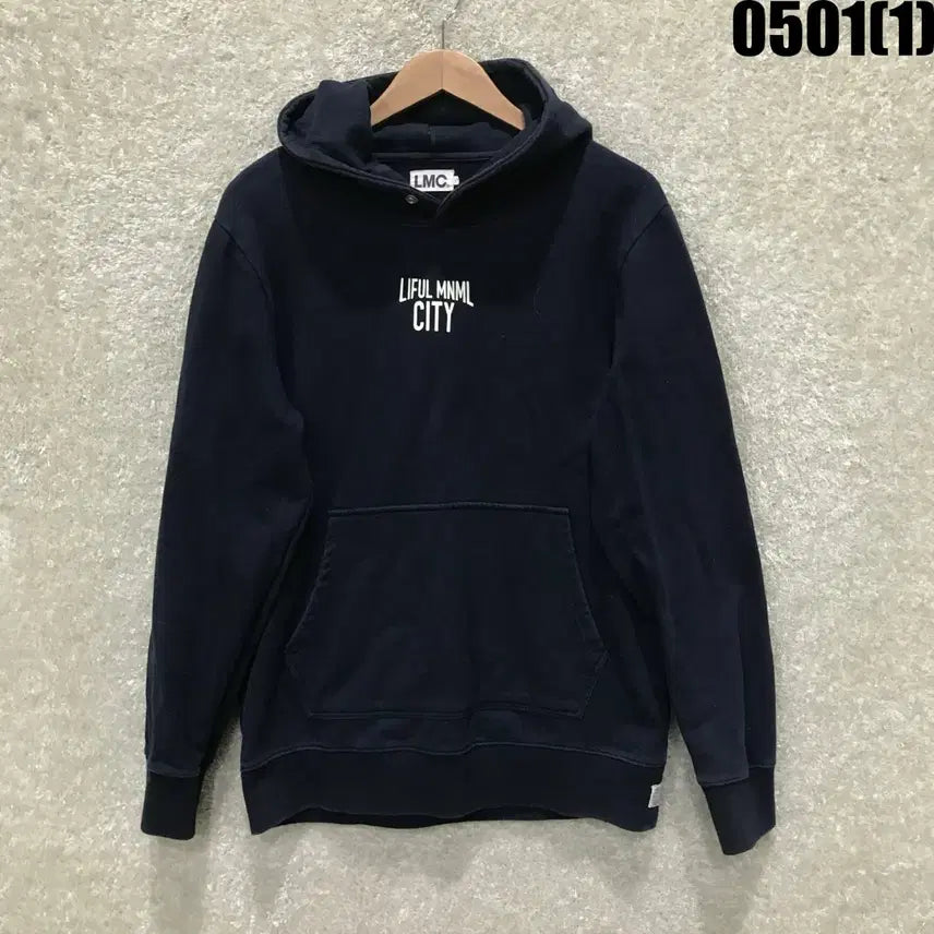 [BUNJANG] LMC Navy Hoodie / LMC 후드티 네이비 L