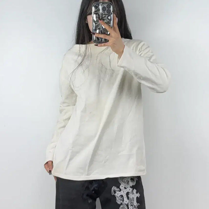 [BUNJANG] Saint James Boatneck Long Sleeve T-Shirt E137 / 세인트 제임스 보트넥 롱슬리브 티셔츠 E137