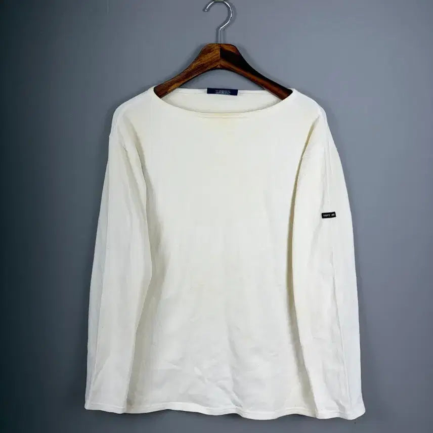 [BUNJANG] Saint James Boatneck Long Sleeve T-Shirt E137 / 세인트 제임스 보트넥 롱슬리브 티셔츠 E137