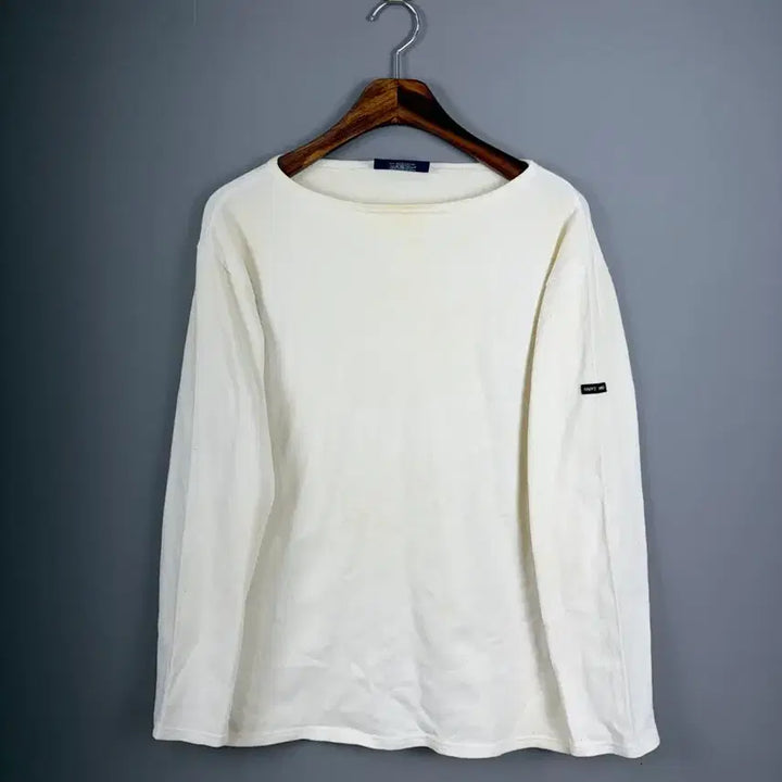 [BUNJANG] Saint James Boatneck Long Sleeve T-Shirt E137 / 세인트 제임스 보트넥 롱슬리브 티셔츠 E137