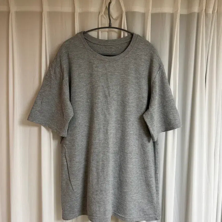 [BUNJANG] Roundneck T-Shirt Grey / 타올 라운드티셔츠 그레이컬러