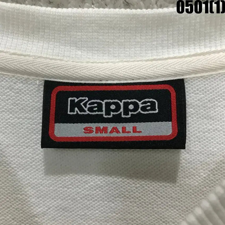 [BUNJANG] Kappa White Long Sleeve Sweatshirt (Size S) / 카파 Kappa 화이트 긴팔 맨투맨 티셔츠 s