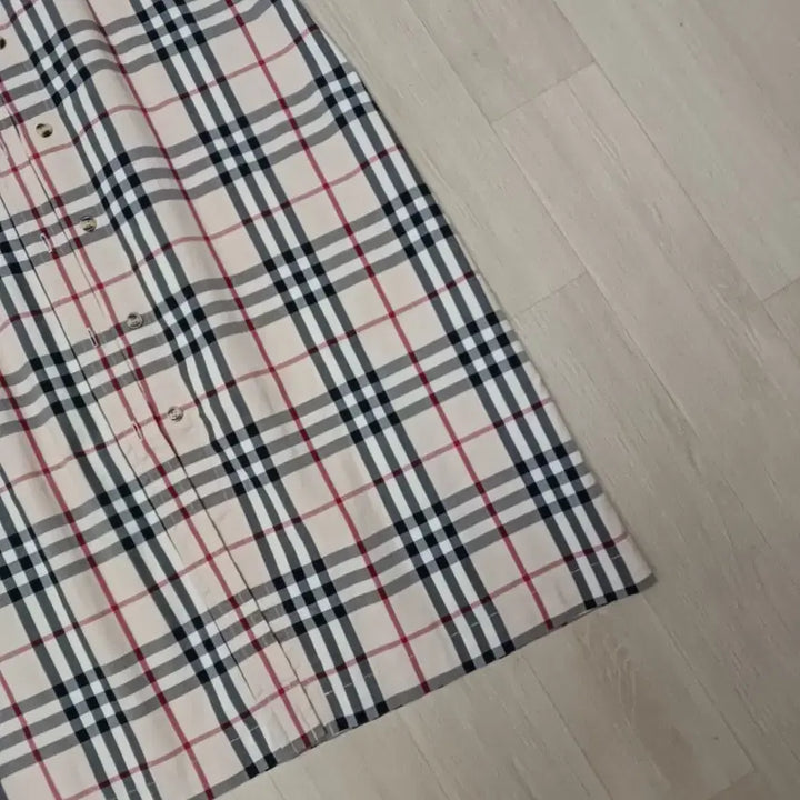 [BUNJANG] Burberry London Check Short Sleeve Dress / 정품 버버리 런던 체크 반팔 원피스(55)반품44총장105