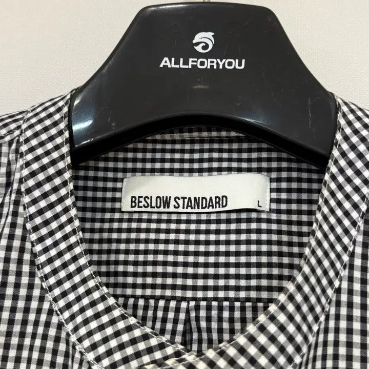 [BUNJANG] Beslow Standard Checkered Shirt L / 비슬로우 스탠다드 체크 셔츠 L
