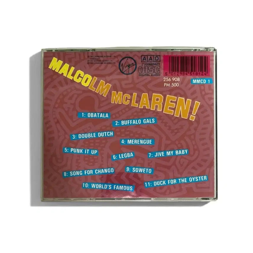 [BUNJANG] Malcolm McLaren Duck Rock CD / Malcolm McLaren 말콤 맥라렌 - Duck Rock CD