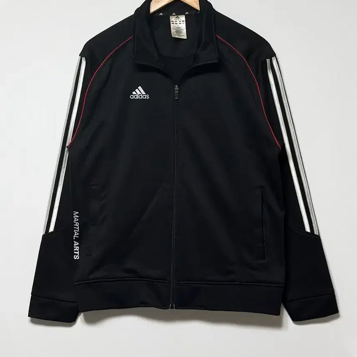 [BUNJANG] Adidas Black 3-Stripes Track Jacket / 아디다스 블랙 3선 트랙 자켓