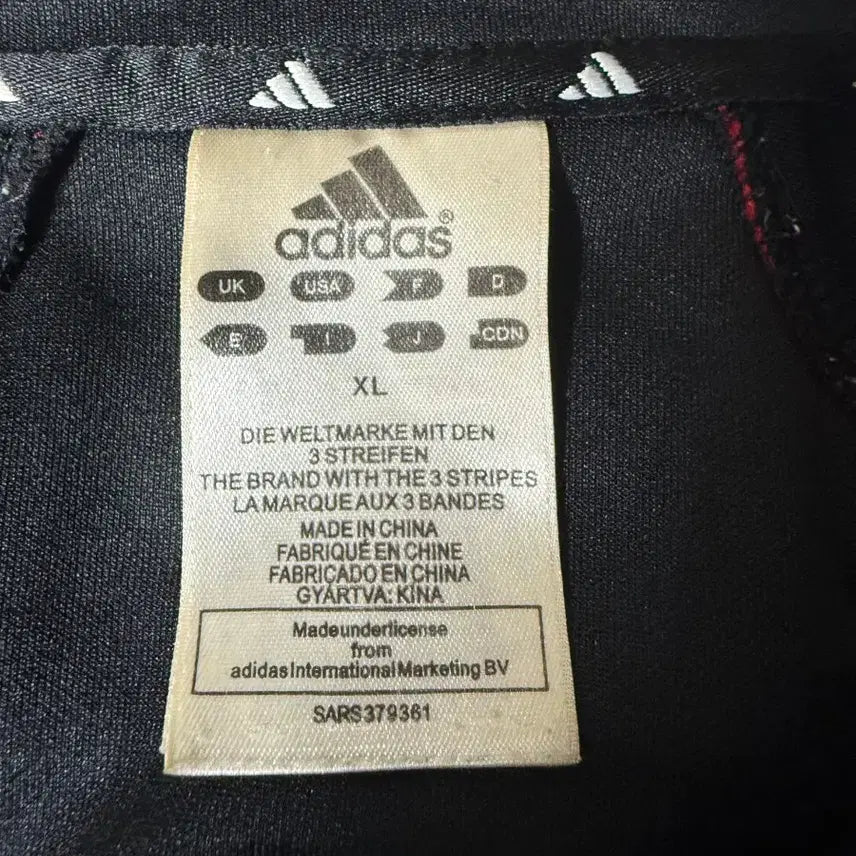 [BUNJANG] Adidas Black 3-Stripes Track Jacket / 아디다스 블랙 3선 트랙 자켓