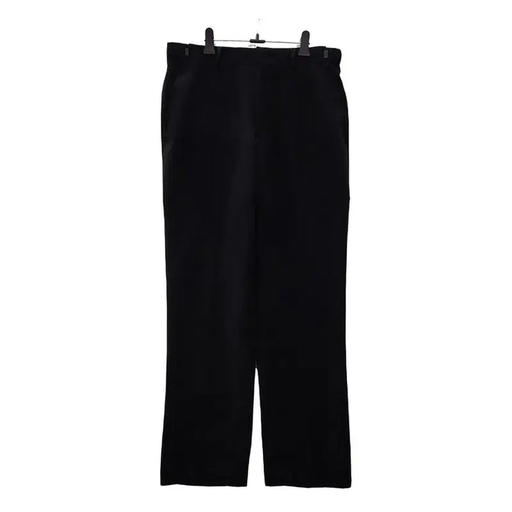 [BUNJANG] Vintage Classic Black Regular Fit Slacks Pants / 빈티지 비즈니스 클래식 레귤러 블랙 슬랙스팬츠