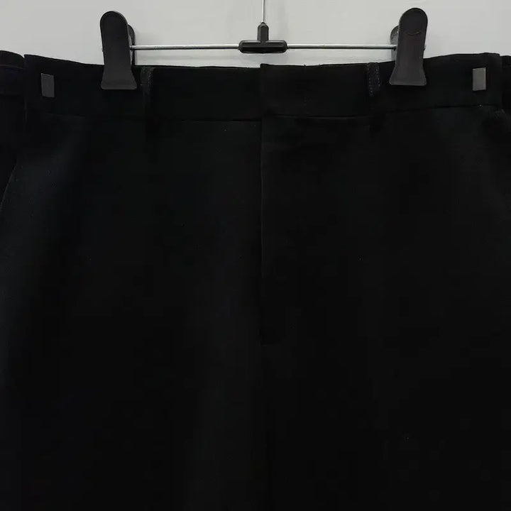 [BUNJANG] Vintage Classic Black Regular Fit Slacks Pants / 빈티지 비즈니스 클래식 레귤러 블랙 슬랙스팬츠
