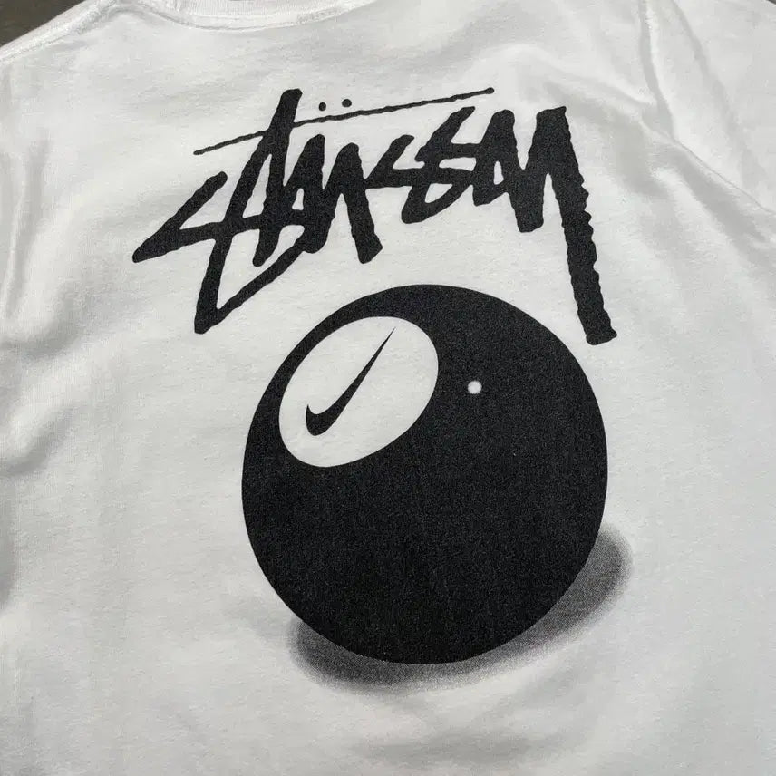 [BUNJANG] Stussy x Nike 8 Ball T-Shirt / 스투시 X 나이키 에잇볼 반팔 티셔츠