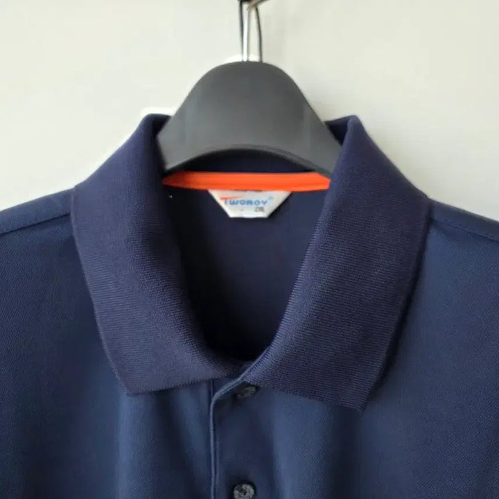 [BUNJANG] Hyundai Heavy Industries Navy Polo T-shirt / XL/남성 현대힘센 네이비 폴로티셔츠