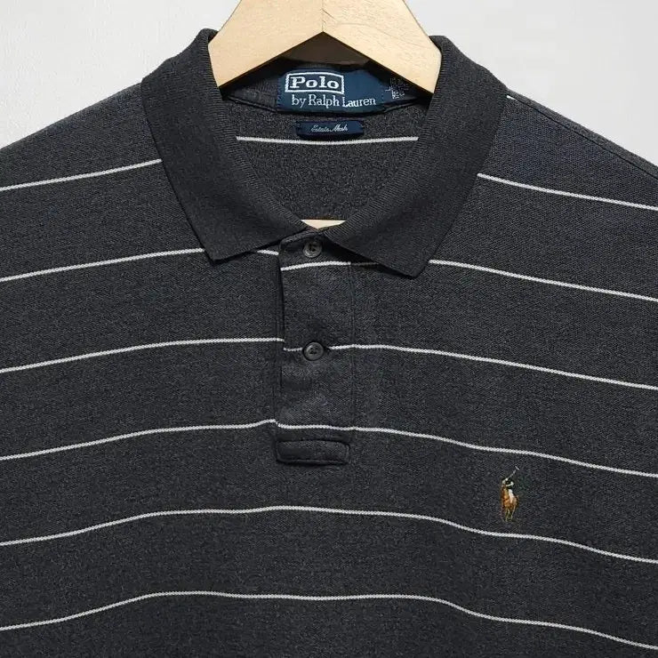 [SOLD OUT] 100~105 POLO 폴로 랄프로렌 반팔 카라티 스트라이프