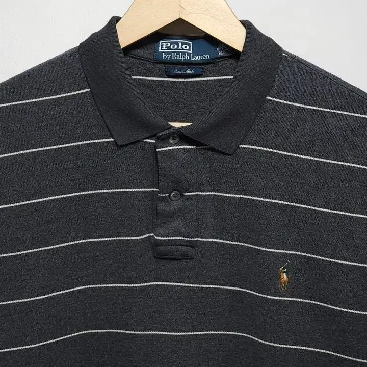 [SOLD OUT] 100~105 POLO 폴로 랄프로렌 반팔 카라티 스트라이프