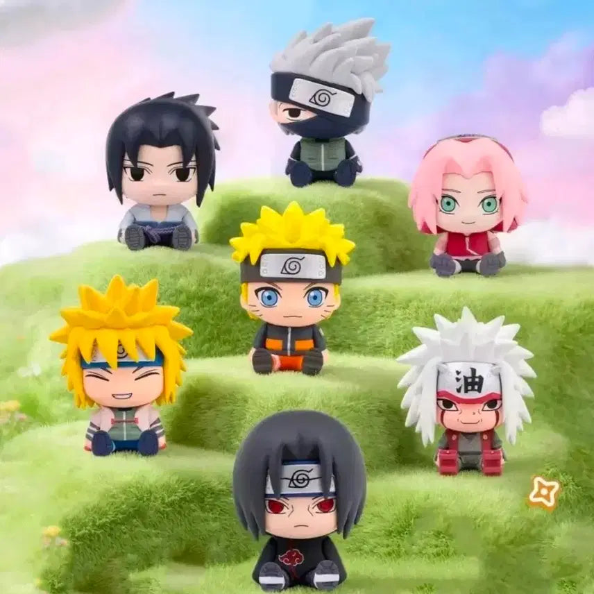 [BUNJANG] Naruto Shippuden Hugcot Sitting Figure - Sasuke / 나루토 허그시트 앉아있는 피규어 사스케