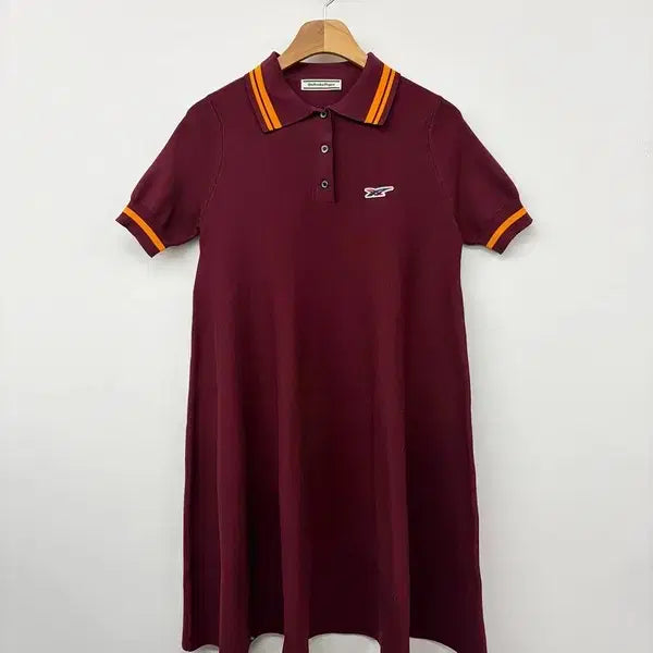 [BUNJANG] Onitsuka Tiger x Asics 21SS Long Collar Dress / 오니츠카타이거x아식스 21SS 롱 카라 원피스 PN9874