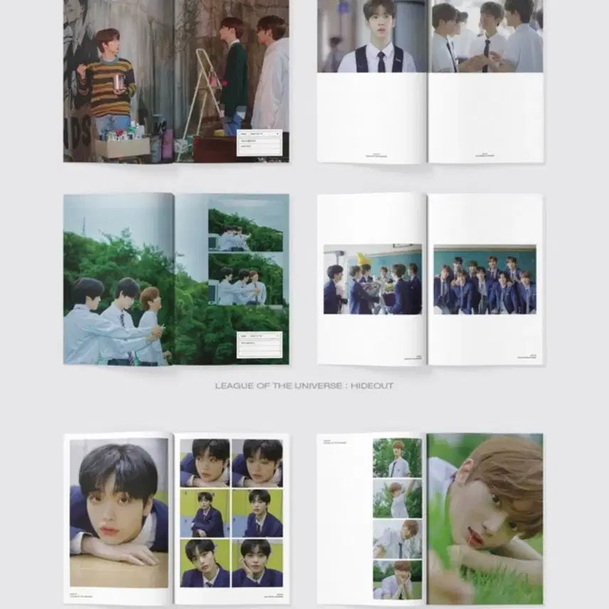[BUNJANG] CRAVITY League of the Universe Photobook / 크래비티 League of the Universe 유니버스 포토북