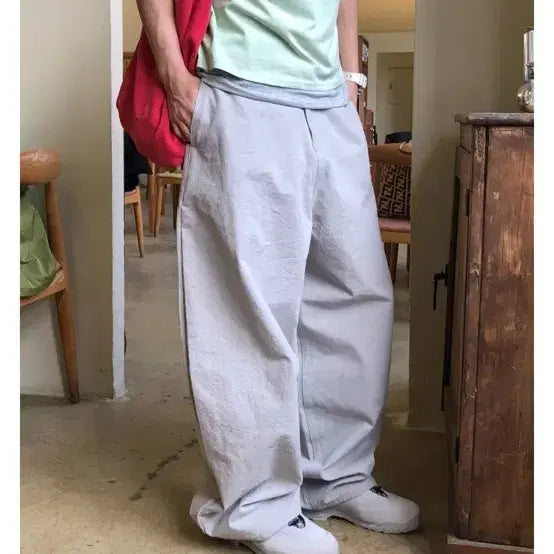 [BUNJANG] Reiree Bio-Washing Balloon Pants / 워가:62400원 리이리 바이오 워싱 벌룬 팬츠