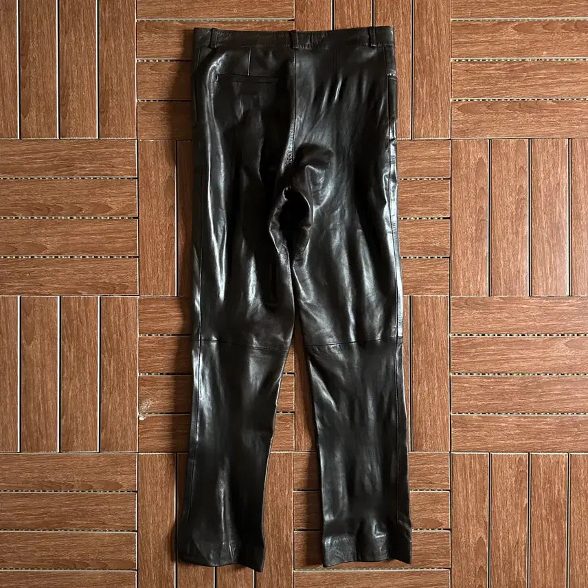 [BUNJANG] Gucci Real Leather Pants Size 42 / 구찌 이태리 리얼 레더 팬츠 42