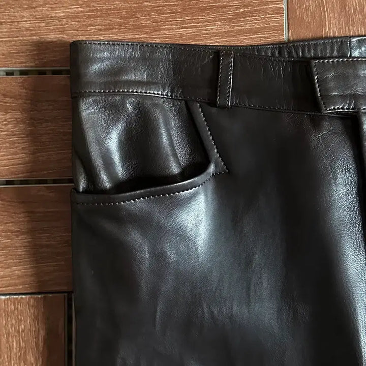 [BUNJANG] Gucci Real Leather Pants Size 42 / 구찌 이태리 리얼 레더 팬츠 42