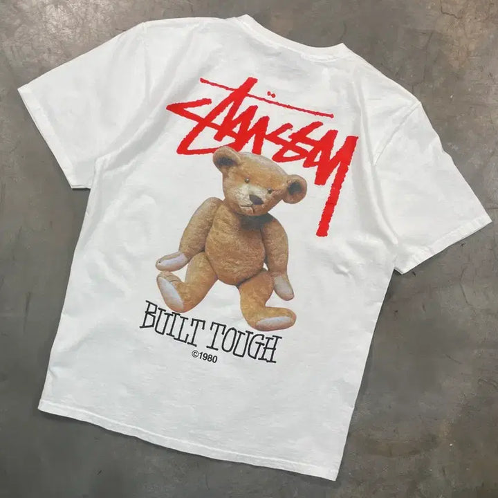 [BUNJANG] Stussy Built Tough T-Shirt / 스투시 빌트 터프 반팔 티셔츠