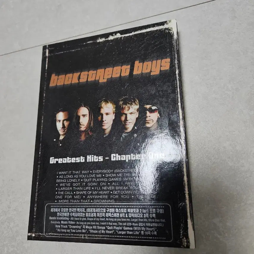 [BUNJANG] Backstreet Boys Greatest Hits Chapter 1 CD Album / 백스트리트보이즈 greatest hits 챕터1 cd 앨범 판매합니다