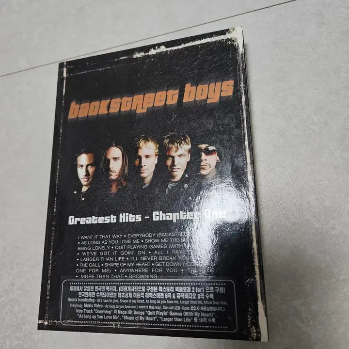[BUNJANG] Backstreet Boys Greatest Hits Chapter 1 CD Album / 백스트리트보이즈 greatest hits 챕터1 cd 앨범 판매합니다