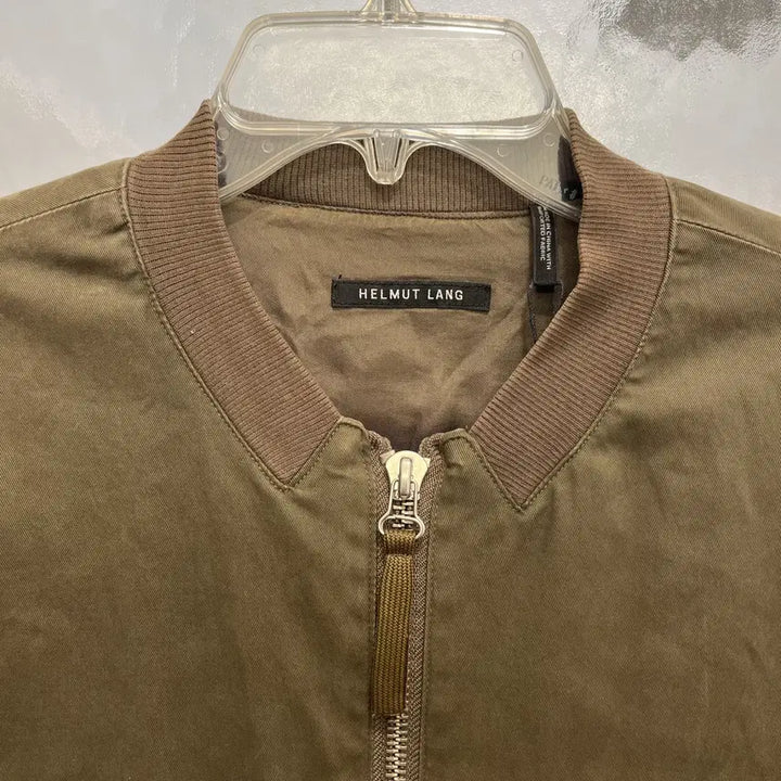 [BUNJANG] Helmut Lang Light Cotton Bomber Jacket / Helmut Lang 코튼 봄버 자켓