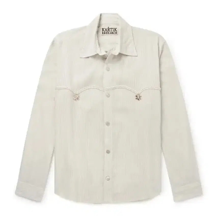 [BUNJANG] Karthic Research Long Sleeve Shirt (Worn by BTS V) / [M] 카르틱 리서치 롱슬리브 셔츠 (BTS 뷔 착용)