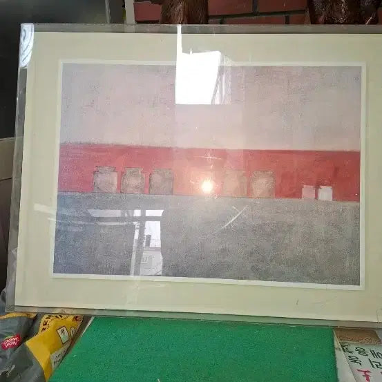 [BUNJANG] Large Abstract Figurative Painting (60x80 cm) / 60   80 센치 비구상추상화그림