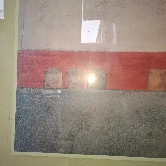 [BUNJANG] Large Abstract Figurative Painting (60x80 cm) / 60   80 센치 비구상추상화그림