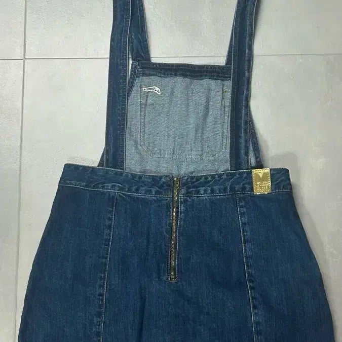[BUNJANG] Guess Denim Pinafore Skirt / 게스 멜빵 치마 판매