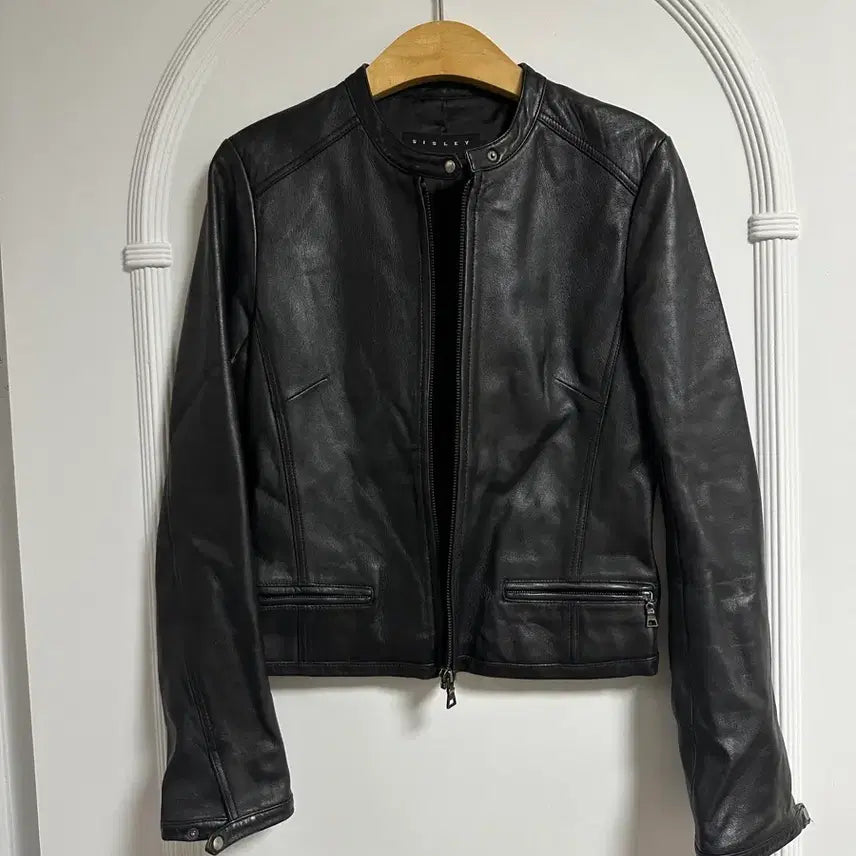 [SOLD OUT] SISLEY 여성 양가죽 숏자켓