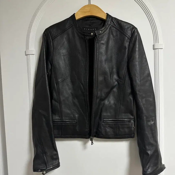 [SOLD OUT] SISLEY 여성 양가죽 숏자켓