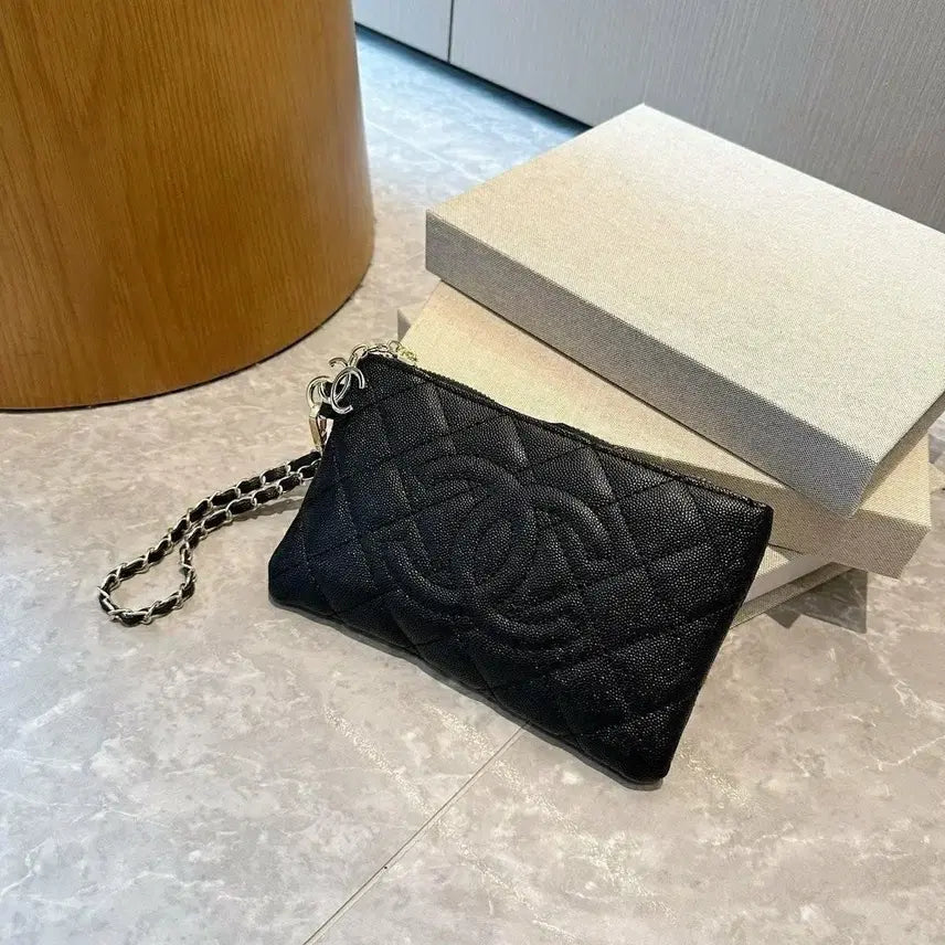 [BUNJANG] SHAR NOUVELLE Embossed Clutch Bag / 샤* 노벨티 엠보 클러치백