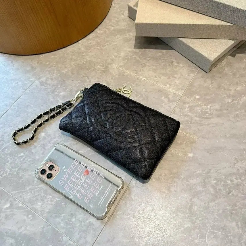 [BUNJANG] SHAR NOUVELLE Embossed Clutch Bag / 샤* 노벨티 엠보 클러치백