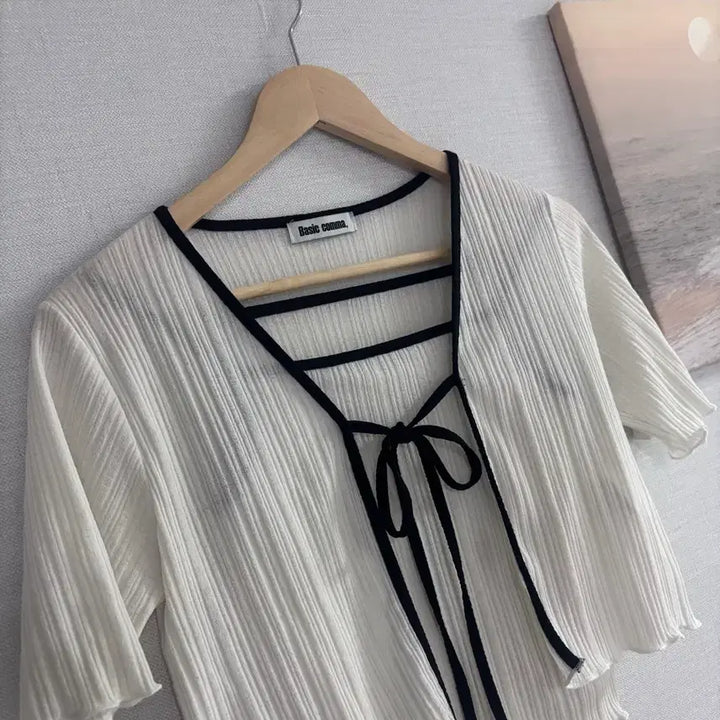 [BUNJANG] Ivory Knit Cardigan Set (55 Size Recommended) / 나시 가디건 세트