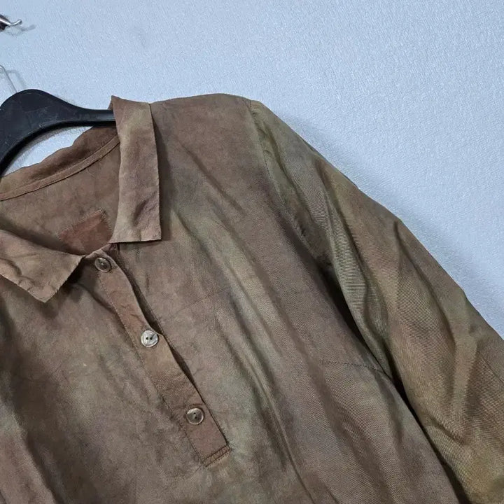 [BUNJANG] Printed Rayon Blouse / 인견 나염 블라우스 77~88