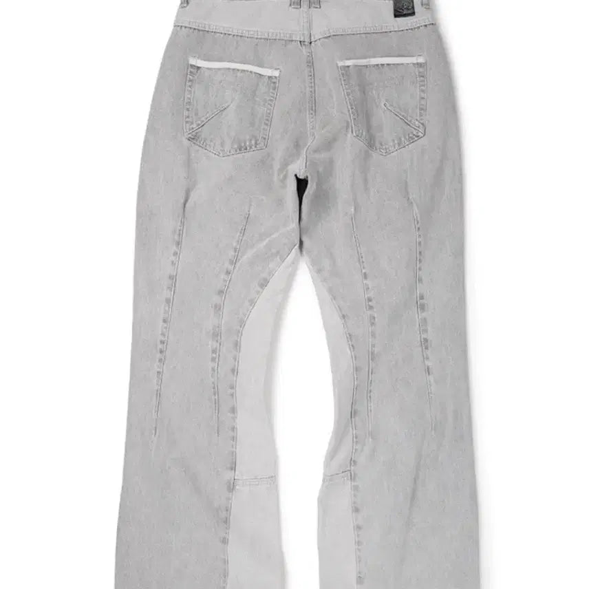 [BUNJANG] ETCEE Curved Panel Denim Pants / 이티씨이 커브드 패널 데님 팬츠