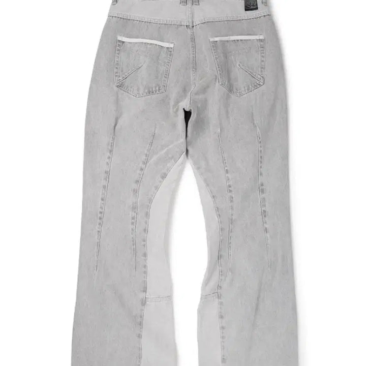[BUNJANG] ETCEE Curved Panel Denim Pants / 이티씨이 커브드 패널 데님 팬츠
