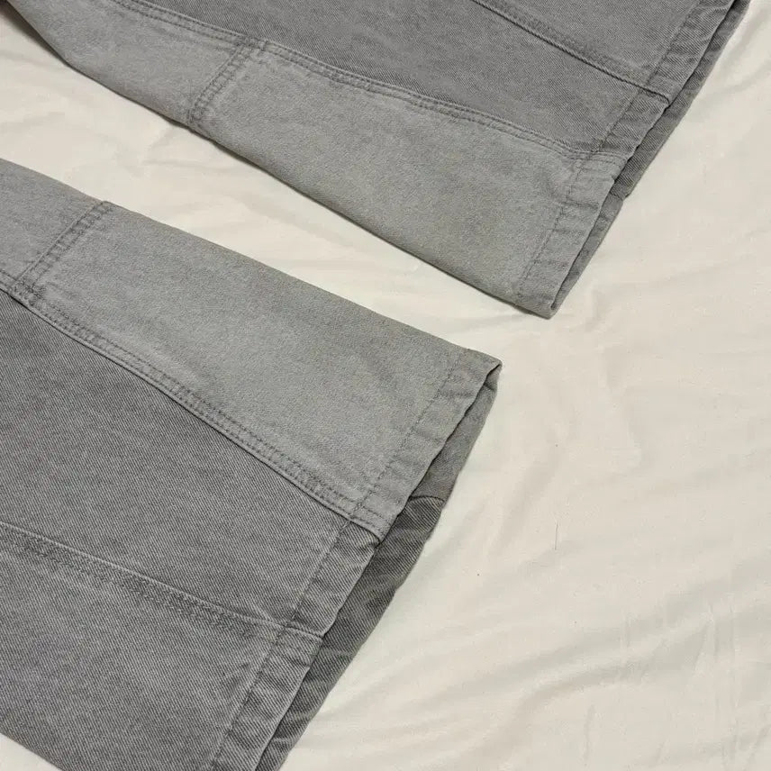 [BUNJANG] ETCEE Curved Panel Denim Pants / 이티씨이 커브드 패널 데님 팬츠